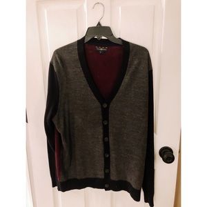 Club Room Men's Gray Cardigan